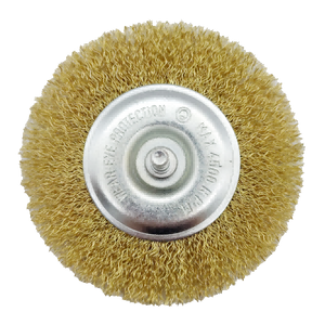 CIRCULAR BRUSH CRIMPED WIRES WITH SHANK