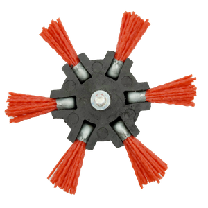 CIRCULAR NYLON BRUSH WITH SHANK
