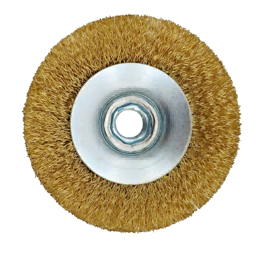 BRASS CORRUGATED CIRCULAR BRUSH
